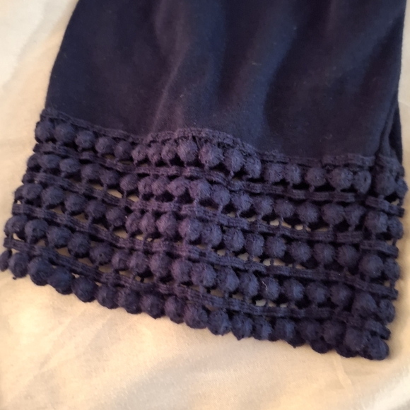 DB Established 1962 Women's Dark Blue Lace Embellished 3/4 Sleeve Tunic - Picture 6 of 6